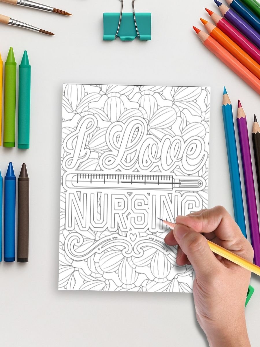 Motivational Magic – 1325 Quote Coloring Page Mega Bundle - Image 5