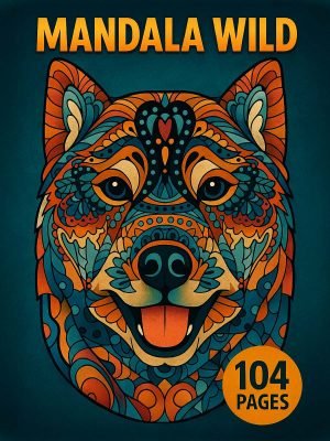 Mandala Wild – 54 Animals Filled with Intricate Patterns